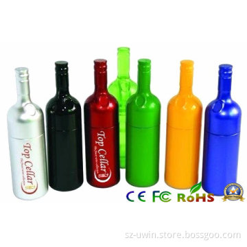 Wine Bottle USB Drive, Promotional Gift USB